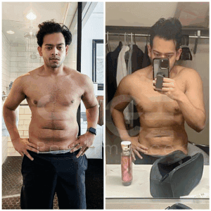 @Tristandarshan Burned fat + Built muscle